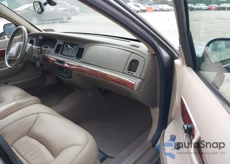 2000 Mercury Grand Marquis Ls from USA, damaged, VIN 2MEFM75W1YX724151